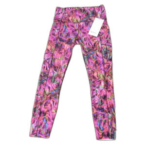 Lululemon Athletica Fast Free 25" Multicolor Leggings Women's Size 8 NWT